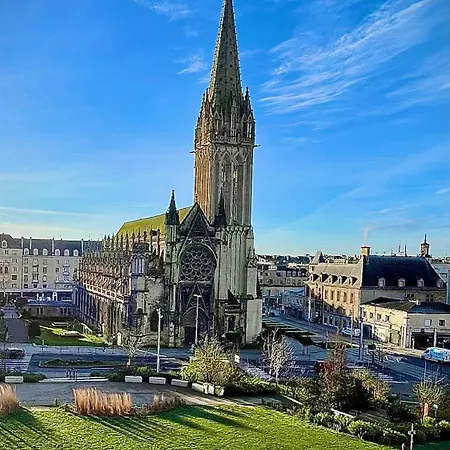 Avec Vue Sur Le Chateau Lägenhet Caen